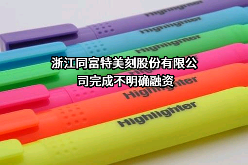 浙江同富特美刻股份有限公司