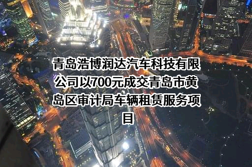 青岛浩博润达汽车科技有限公司