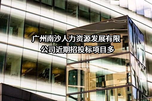 广州南沙人力资源发展有限公司