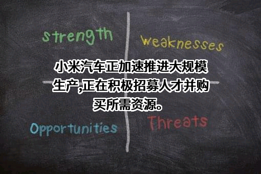 小米汽车有限公司