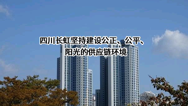 四川长虹电器股份有限公司