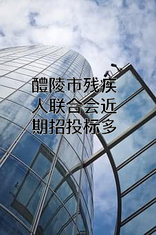 醴陵市残疾人联合会近期招投标项目多