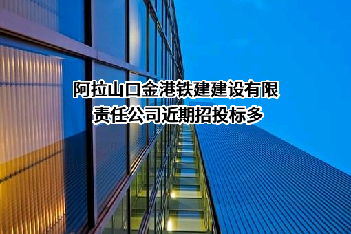 阿拉山口金港铁建建设有限责任公司
