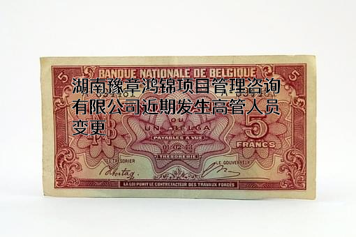 湖南豫章鸿锦项目管理咨询有限公司