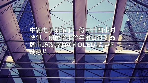 中颖电子股份有限公司