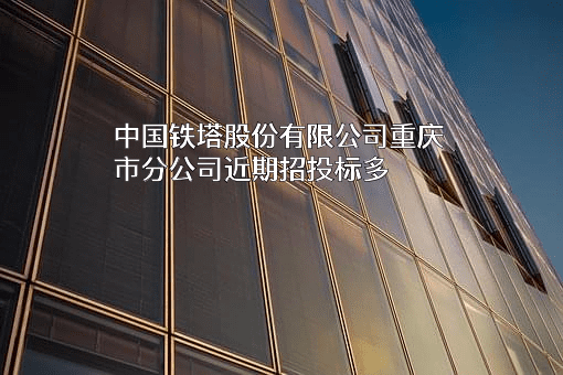 中国铁塔股份有限公司重庆市分公司