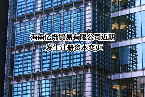 海南亿烁贸易有限公司