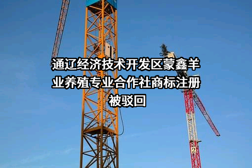 通辽经济技术开发区蒙鑫羊业养殖专业合作社商标注册被驳回