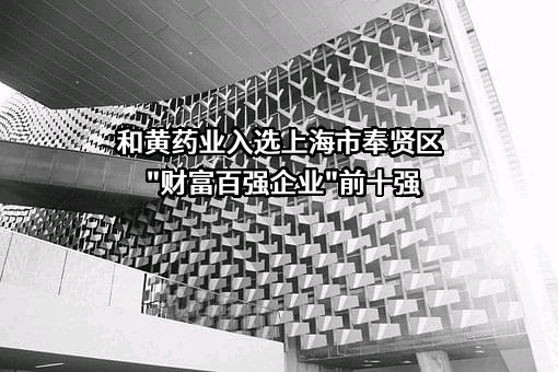 上海和黄药业有限公司