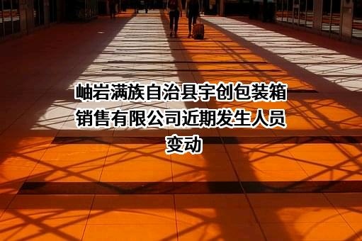 岫岩满族自治县宇创包装箱销售有限公司