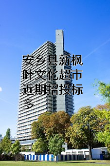 安乡县新枫叶文化超市