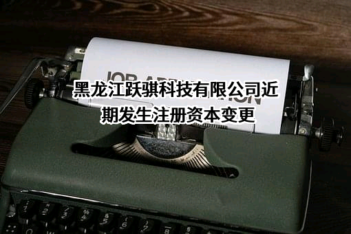 黑龙江跃骐科技有限公司