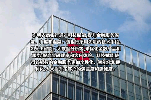 山东东明农村商业银行股份有限公司
