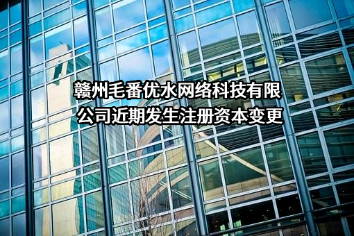 赣州毛番优水网络科技有限公司