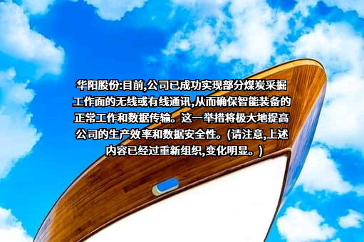 山西华阳集团新能股份有限公司