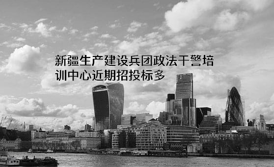 新疆生产建设兵团政法干警培训中心近期招投标项目多