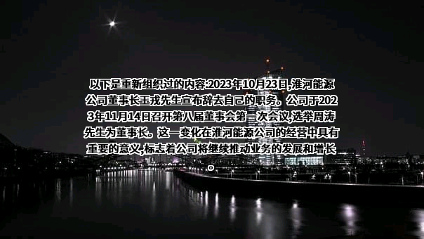淮河能源（集团）股份有限公司