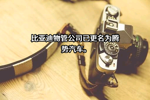 深圳比亚迪物业管理有限公司