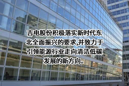 吉林电力股份有限公司