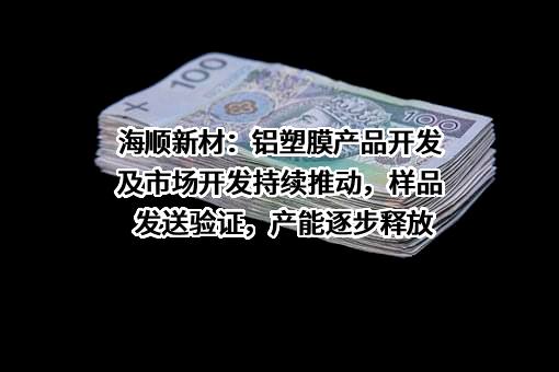 上海海顺新型药用包装材料股份有限公司