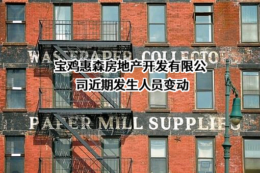 宝鸡惠森房地产开发有限公司