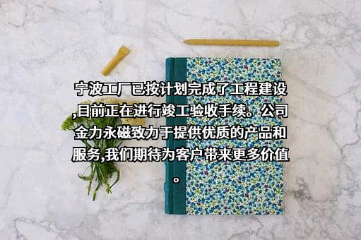 江西金力永磁科技股份有限公司