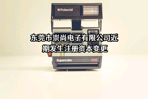 东莞市崇尚电子有限公司