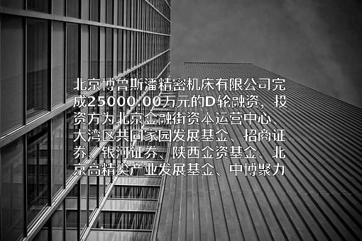 北京博鲁斯潘精密机床有限公司