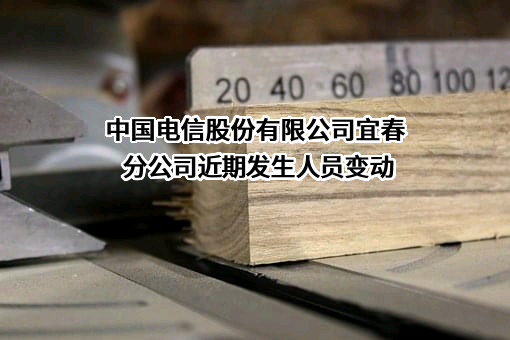 中国电信股份有限公司宜春分公司近期发生人员变动