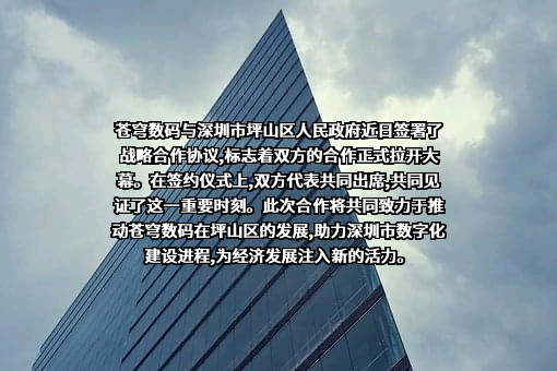 苍穹数码技术股份有限公司