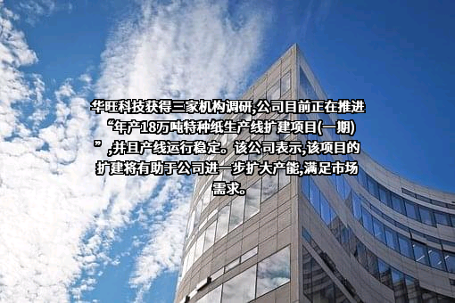 杭州华旺新材料科技股份有限公司