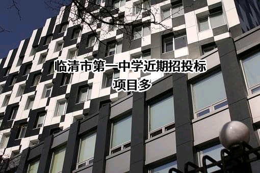 临清市第一中学