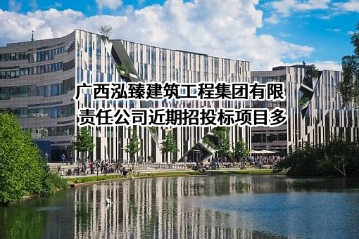 广西泓臻建筑工程集团有限责任公司近期招投标项目多