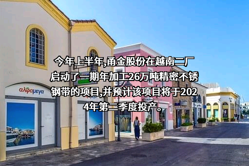 浙江甬金金属科技股份有限公司