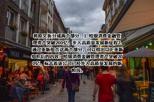 哈尔滨哈银消费金融有限责任公司
