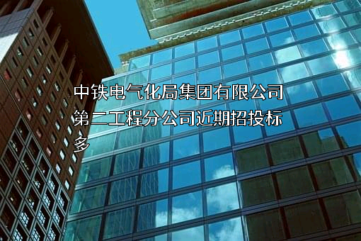 中铁电气化局集团有限公司第二工程分公司