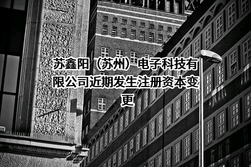 苏鑫阳（苏州）电子科技有限公司