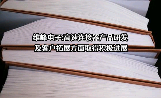 杭州维峰电子科技有限公司