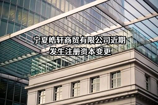 宁夏皓轩商贸有限公司