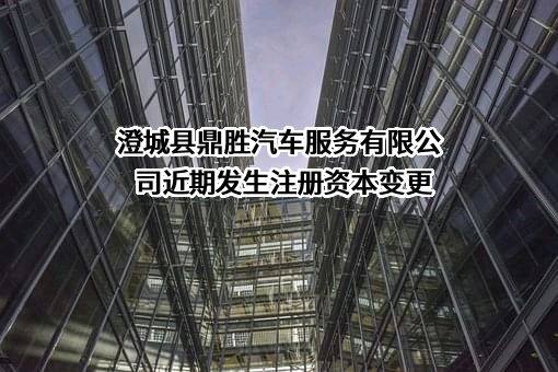 澄城县鼎胜汽车服务有限公司