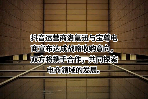 宝尊电商有限公司