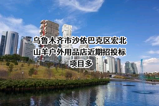 乌鲁木齐市沙依巴克区宏北山羊户外用品店