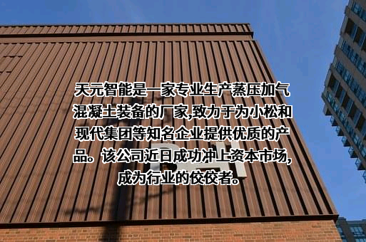 江苏天元智能装备股份有限公司