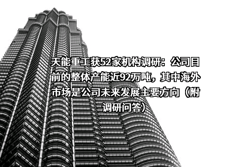 青岛天能重工股份有限公司