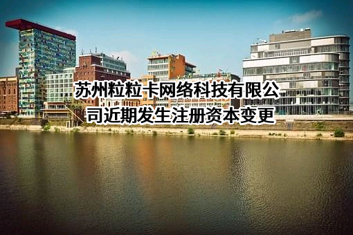 苏州粒粒卡网络科技有限公司