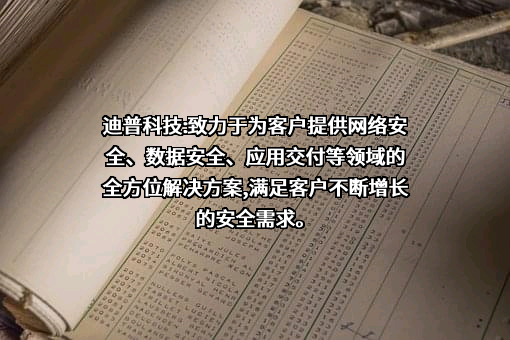 杭州迪普科技股份有限公司