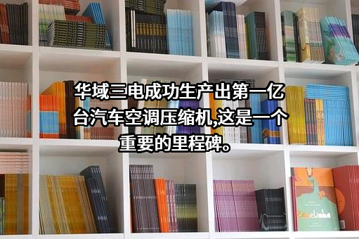 华域三电汽车空调有限公司