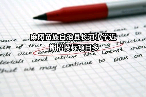 麻阳苗族自治县长河小学