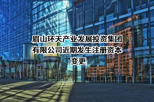 眉山环天产业发展投资集团有限公司