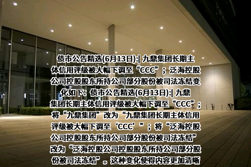 中金国测投资有限公司
